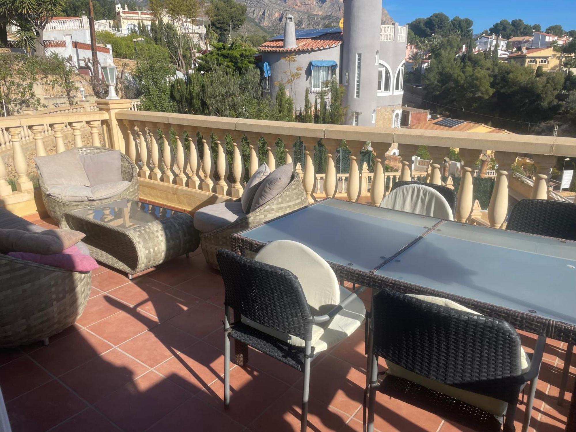 Chalet Con Vista Al Mar La Nucia Ngoại thất bức ảnh