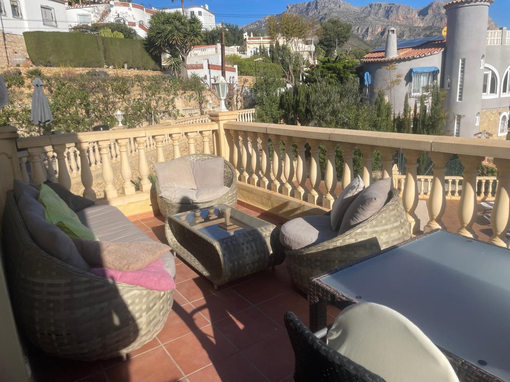 Chalet Con Vista Al Mar La Nucia Ngoại thất bức ảnh